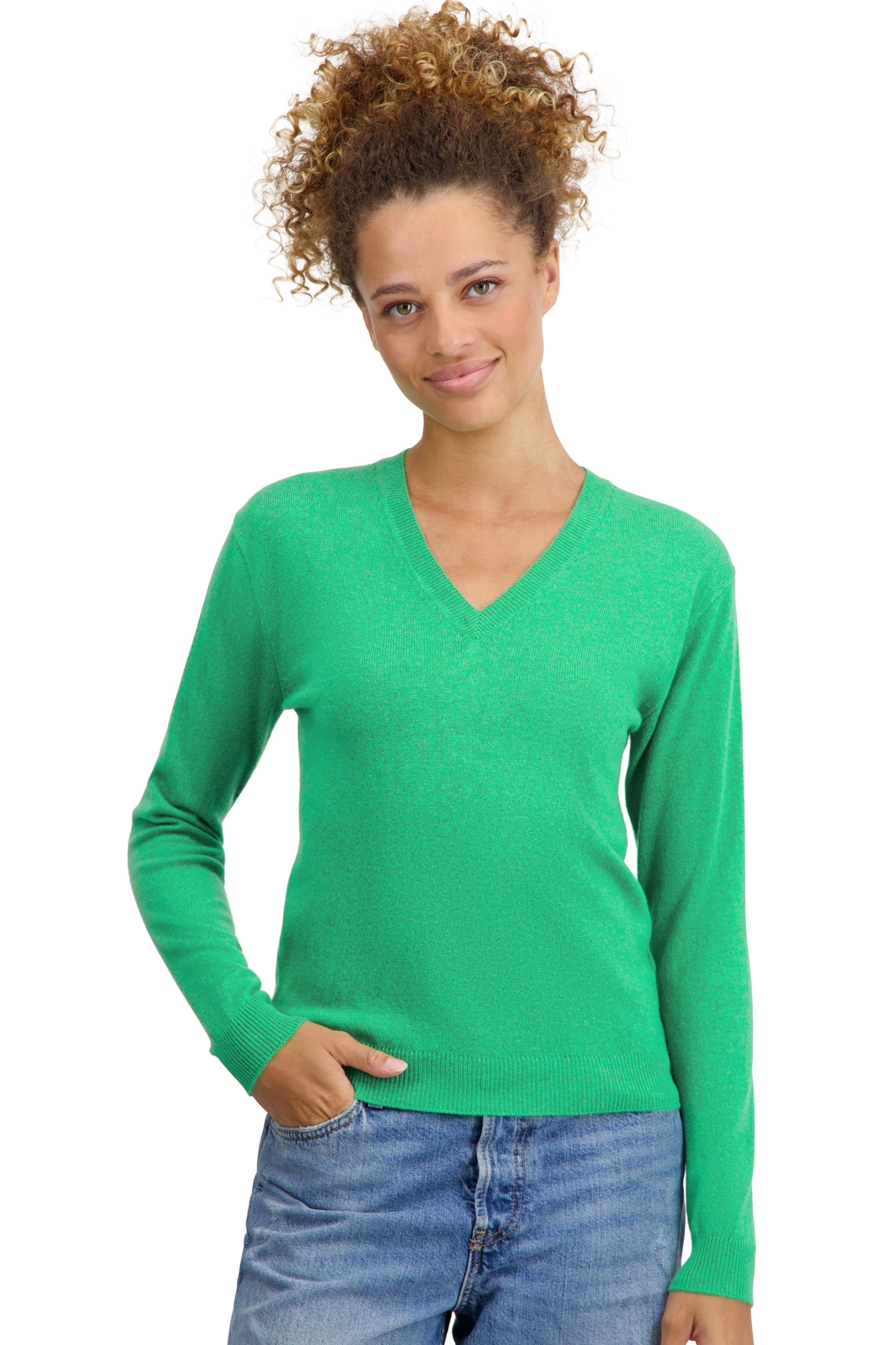Tessa aus Kaschmir für Damen - midori - Mahogany