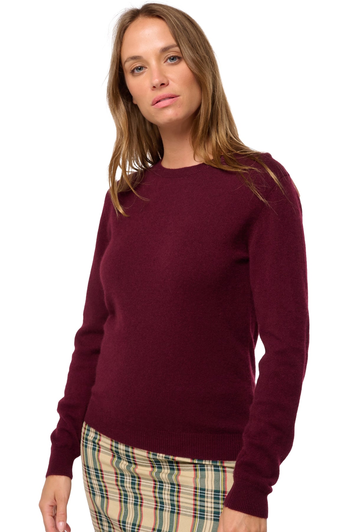 Thalia Kaschmir Damen - red wine - Mahogany