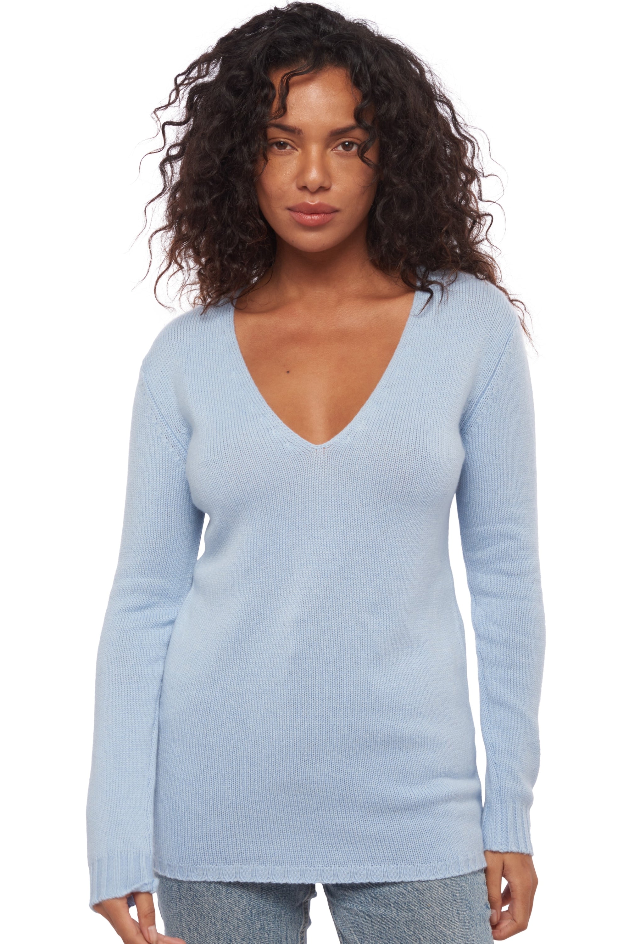Vanessa aus Kaschmir Damen - Ansicht 1 - himmelblau - Mahogany