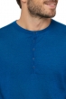 Cashmere Duvet kaschmir pullover herren rundhals ewiani santorini blau xl