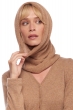 Cashmere accessoires fraise camel meliert 55x25cm