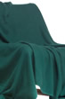 Cashmere accessoires kaschmir plaid decke toodoo plain l 220 x 220 waldgrun 220x220cm