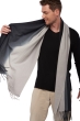 Cashmere accessoires kaschmir stolas vaasa schwarz flanellgrau meliert 200 x 70 cm