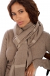 Cashmere accessoires neu amsterdam natural beige   natural brown 50 x 210 cm