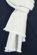 Cashmere accessoires orage off white flanellgrau meliert 200 x 35 cm