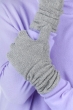 Cashmere accessoires tadom grau meliert 44 x 16 cm