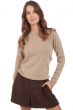 Cashmere kaschmir pullover damen fruhjahr sommer kollektion line natural brown 4xl