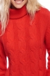 Cashmere kaschmir pullover damen rollkragen blanche rouge 4xl