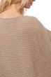 Cashmere kaschmir pullover damen rundhalsausschnitt veel natural brown m
