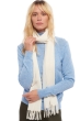 Cashmere kaschmir pullover damen schals kazu200 ecru 200 x 35 cm