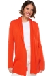 Cashmere kaschmir pullover damen strickjacken cardigan fauve bloody orange xs