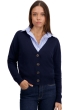 Cashmere kaschmir pullover damen strickjacken cardigan talitha nachtblau 2xl