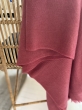 Cashmere kaschmir pullover damen toodoo plain l 220 x 220 rosenholz 220x220cm