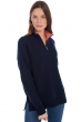 Cashmere kaschmir pullover damen v ausschnitt alizette nachtblau 2xl
