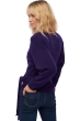 Cashmere kaschmir pullover damen v ausschnitt antalya deep purple 3xl