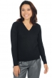 Cashmere kaschmir pullover damen v ausschnitt emma premium black 2xl
