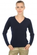 Cashmere kaschmir pullover damen v ausschnitt emma premium premium navy 4xl