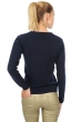 Cashmere kaschmir pullover damen v ausschnitt emma premium premium navy m