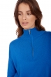 Cashmere kaschmir pullover damen v ausschnitt groseille tetbury blue 4xl