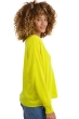 Cashmere kaschmir pullover damen v ausschnitt theia jaune citric m