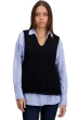 Cashmere kaschmir pullover damen v ausschnitt toscane schwarz 4xl