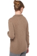Cashmere kaschmir pullover damen v ausschnitt umea natural brown m
