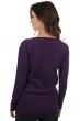 Cashmere kaschmir pullover damen v ausschnitt vanessa violett xl