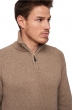 Cashmere kaschmir pullover herren donovan natural brown s