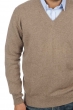 Cashmere kaschmir pullover herren hippolyte 4f natural brown l