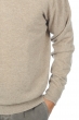 Cashmere kaschmir pullover herren hippolyte natural brown 4xl