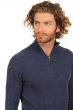 Cashmere kaschmir pullover herren polo donovan indigo 3xl