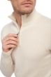 Cashmere kaschmir pullover herren polo donovan natural ecru 3xl