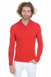 Cashmere kaschmir pullover herren polo donovan premium rot 2xl