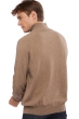 Cashmere kaschmir pullover herren polo natural vez natural terra 2xl