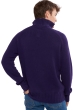 Cashmere kaschmir pullover herren polo olivier deep purple lilas 3xl