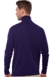 Cashmere kaschmir pullover herren rollkragen edgar deep purple m