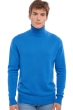 Cashmere kaschmir pullover herren rollkragen edgar tetbury blue 3xl