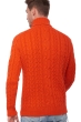Cashmere kaschmir pullover herren rollkragen villepinte bloody orange 3xl