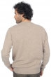 Cashmere kaschmir pullover herren rundhals nestor 4f natural brown 2xl