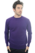 Cashmere kaschmir pullover herren rundhals nestor violett 2xl