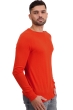 Cashmere kaschmir pullover herren rundhals youcef bloody orange xl