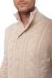 Cashmere kaschmir pullover herren strickjacke pullunder loris natural beige 4xl