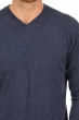 Cashmere kaschmir pullover herren v ausschnitt gaspard indigo 4xl