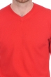 Cashmere kaschmir pullover herren v ausschnitt gaspard premium rot 2xl