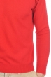 Cashmere kaschmir pullover herren v ausschnitt gaspard premium rot 3xl