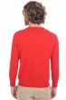 Cashmere kaschmir pullover herren v ausschnitt gaspard premium rot m