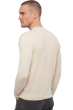 Cashmere kaschmir pullover herren v ausschnitt hippolyte natural ecru 2xl