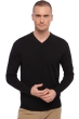 Cashmere kaschmir pullover herren v ausschnitt hippolyte schwarz 3xl