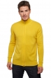 Cashmere kaschmir pullover herren zip kapuze thobias first sunny yellow l