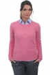 Yak kaschmir pullover damen rundhalsausschnitt yakline pink 2xl